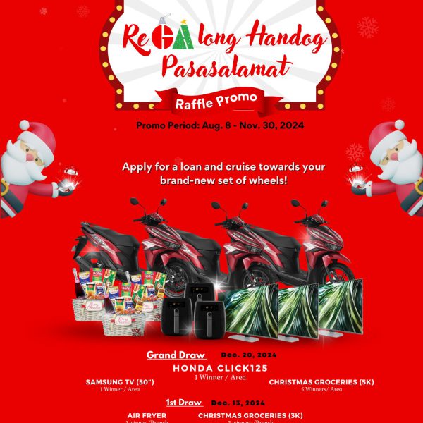 ReGAlong Handog Pasasalamat Raffle Promo