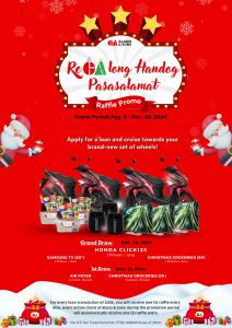 ReGAlong Handog Pasasalamat Raffle Promo