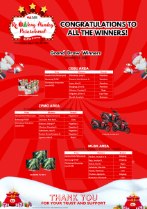 Alano & Sons Awards Big Prizes in Regalong Handog Pasasalamat Raffle Promo